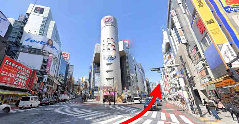 LAVA渋谷店への行き方