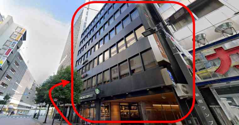 LAVA新宿東口店への行き方