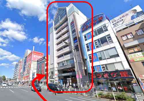 カルド上野店への行き方