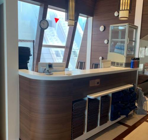 カルド成増店の受付