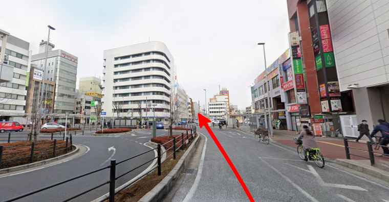 LAVA川越店への行き方