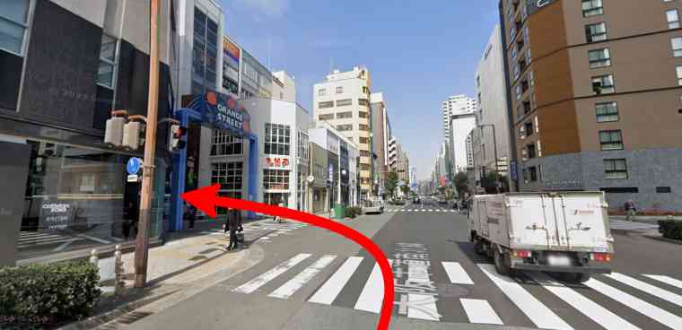 カルド堀江店への行き方