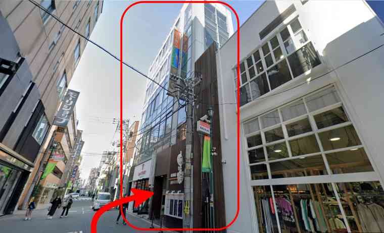 カルド堀江店への行き方