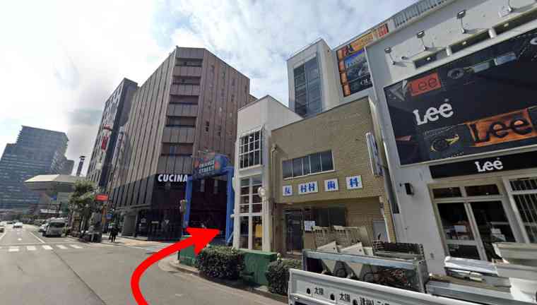 カルド堀江店への行き方