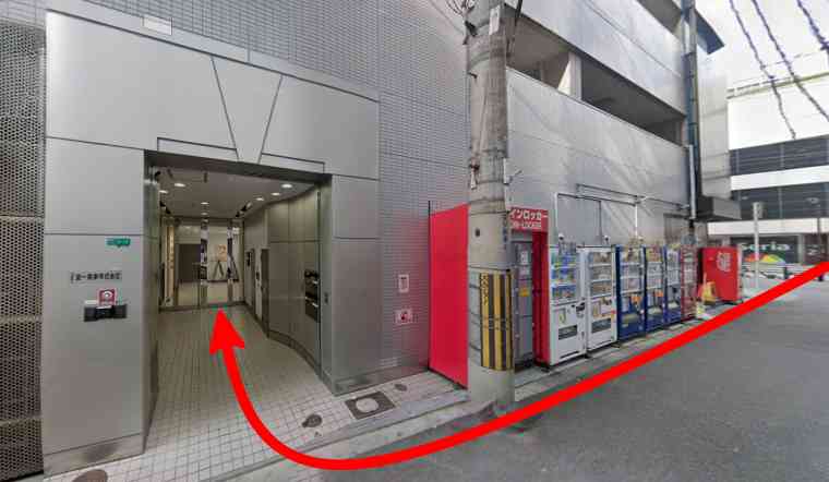 LAVAなんば店への行き方