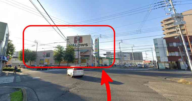 LAVA高松店への行き方