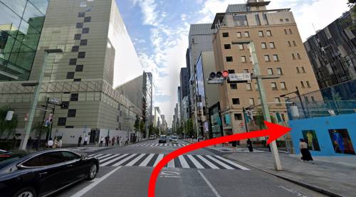 ピラティスK 銀座店への行き方