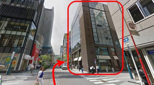 ピラティスK 銀座店への行き方