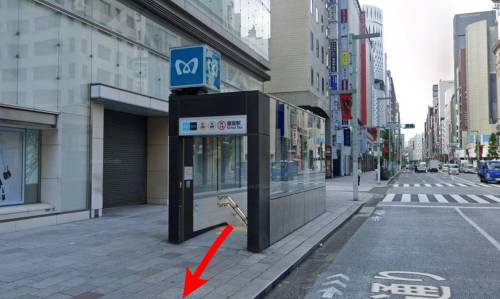 ピラティスK 銀座店への行き方