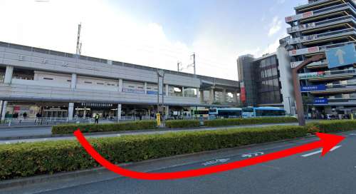 リントスル王子店への行き方