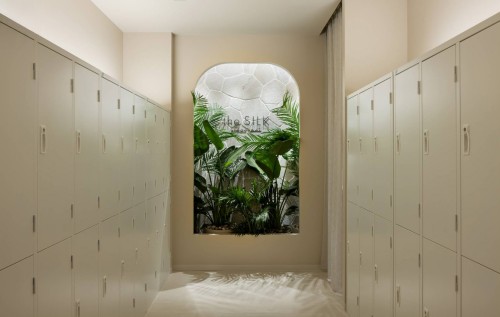 the SILKの更衣室