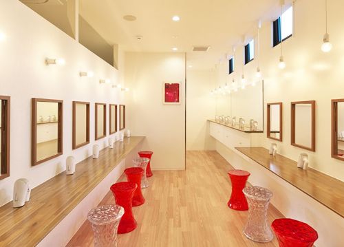 カルド天六店のパウダールーム