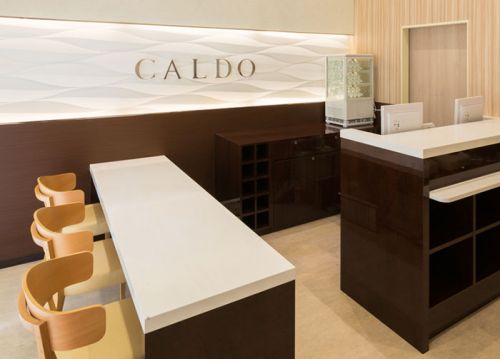 カルド上野店の受付