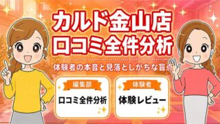 カルド金山店の口コミ